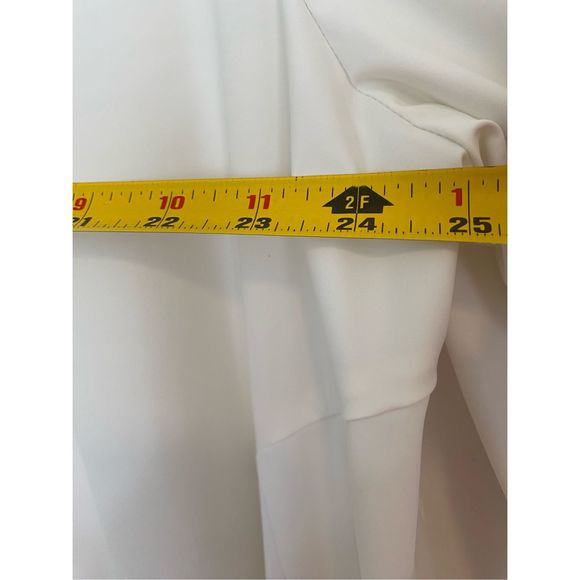 IC by Connie Oversized White Button Down Shirt/Tunic Sz XL - Picture 9 of 9